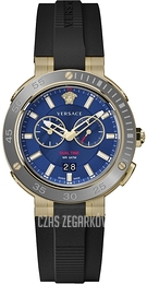 Versace V Extreme Pro Niebieski/Plastik Ø46 mm VECN00119