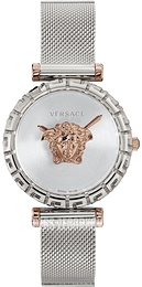 Versace Palazzo Srebrny/Stal Ø37 mm VEDV00419