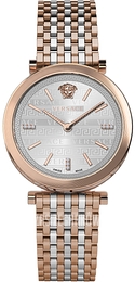 Versace V Twist Srebrny/Stal Ø36 mm VELS01019