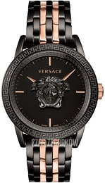 Versace Palazzo Empire Czarny/Stal Ø43 mm VERD00618