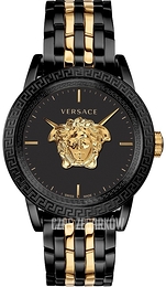 Versace Palazzo Empire Czarny/Stal Ø43 mm VERD01119