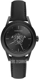 Versace Palazzo 43mm Czarny/Skóra Ø43 mm VERD01520