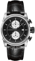 Versace Urban Czarny/Skóra Ø44 mm VEV400119