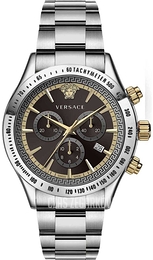 Versace Chrono Classic Czarny/Stal Ø44 mm VEV700419