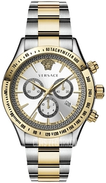 Versace Chrono Classic Srebrny/Stal Ø44 mm VEV700519