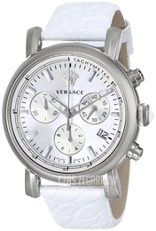 Versace Szary/Skóra Ø38 mm VLB010014