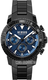 Versus by Versace Saint Germain Niebieski/Stal Ø45 mm S30090017