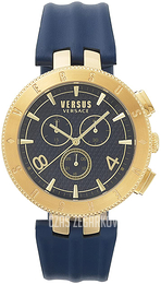 Versus by Versace Niebieski/Skóra Ø44 mm S76090017