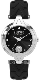 Versus by Versace V Versus Czarny/Skóra Ø35 mm SCI200017