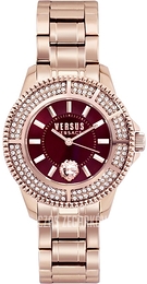 Versus by Versace Tokyo Czerwony/Stal w kolorze różowego złota Ø39 mm SH7290016