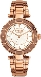 Versus by Versace Biały/Stal w kolorze różowego złota Ø34 mm SP8210015