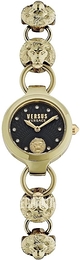 Versus by Versace Czarny/Stal w odcieniu złota Ø26 mm VSP170321