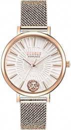 Versus by Versace Mar Vista Srebrny/Stal w kolorze różowego złota Ø34 mm VSP1F0521