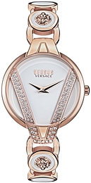 Versus by Versace Saint Germain Biały/Stal w kolorze różowego złota Ø32 mm VSP1J0421