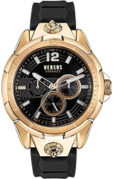Versus by Versace Runyon Czarny/Plastik Ø44 mm VSP1L0221