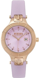 Versus by Versace Claremont Purpurowy/Skóra Ø33 mm VSP1T0519