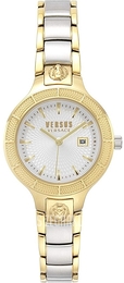 Versus by Versace Claremont Srebrny/Stal Ø33 mm VSP1T0819