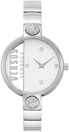 Versus by Versace Rue Denoy Srebrny/Stal Ø34 mm VSP1U0119