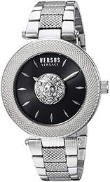 Versus by Versace Bricklane Czarny/Stal Ø40 mm VSP212417