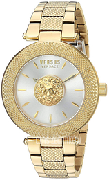 Versus by Versace Bricklane Srebrny/Stal w odcieniu złota Ø40 mm VSP212517