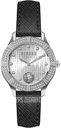 Versus by Versace Canton Road Srebrny/Skóra Ø34 mm VSP261119