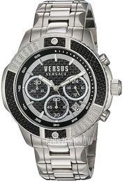 Versus by Versace Admiralty Czarny/Stal Ø47 mm VSP380417