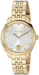 Versus by Versace Chelsea Srebrny/Stal w odcieniu złota Ø34 mm VSP510618
