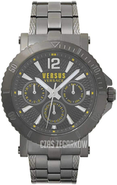 Versus by Versace Szary/Stal Ø45 mm VSP520518