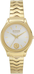 Versus by Versace Srebrny/Stal w odcieniu złota Ø34 mm VSP560818