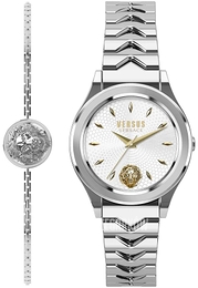 Versus by Versace Mount Pleasant Set Srebrny/Stal Ø34 mm VSP563019