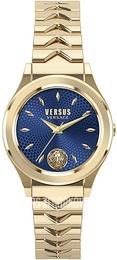 Versus by Versace Mount Pleasant Niebieski/Stal w odcieniu złota Ø35 mm VSP563119