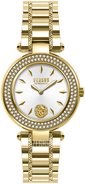 Versus by Versace Brick Lane Biały/Stal w odcieniu złota Ø36 mm VSP713520