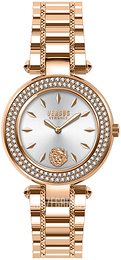 Versus by Versace Brick Lane Srebrny/Stal w kolorze różowego złota Ø36 mm VSP713820