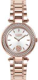 Versus by Versace Srebrny/Stal w kolorze różowego złota Ø36 mm VSP716521