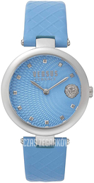 Versus by Versace Niebieski/Skóra Ø36 mm VSP870118