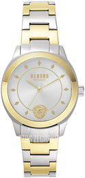 Versus by Versace Srebrny/Stal w odcieniu złota Ø36 mm VSPBU0518
