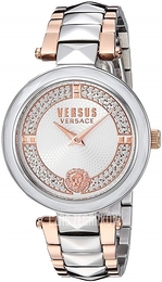 Versus by Versace Covent Garden Srebrny/Stal Ø37 mm VSPCD2517