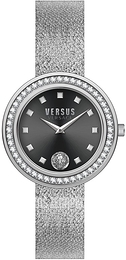 Versus by Versace Carnaby Street Czarny/Stal Ø39 mm VSPCG1521