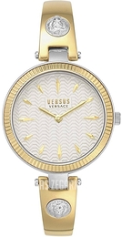 Versus by Versace Brigitte Srebrny/Stal w odcieniu złota Ø34 mm VSPEP0219