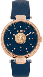 Versus by Versace Moscova Niebieski/Skóra Ø38 mm VSPHH0420