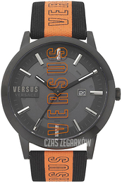 Versus by Versace Barbes Szary/Skóra Ø44 mm VSPHN0220