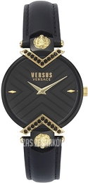 Versus by Versace Mabillon Czarny/Skóra Ø38 mm VSPLH1019