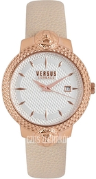 Versus by Versace Mouffetard Srebrny/Skóra Ø39 mm VSPLK0419