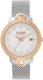 Versus by Versace Biały/Stal Ø38 mm VSPLK0819
