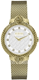 Versus by Versace Mouffetard Srebrny/Stal w odcieniu złota Ø38 mm VSPLK1720