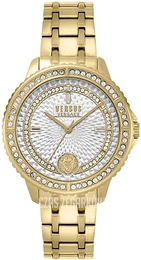 Versus by Versace Montorgueil Srebrny/Stal w odcieniu złota Ø41 mm VSPLM1519