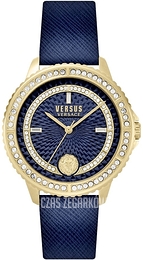 Versus by Versace Montorgueil Niebieski/Skóra Ø41 mm VSPLM1819