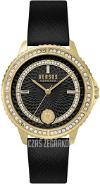 Versus by Versace Montorgueil Czarny/Skóra Ø41 mm VSPLM1919