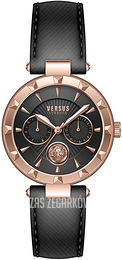 Versus by Versace Sertie N Czarny/Skóra Ø36 mm VSPOS2421