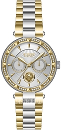Versus by Versace Sertie N Crystal Srebrny/Stal Ø36 mm VSPOS4121